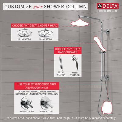 Shower Column 18" 58810