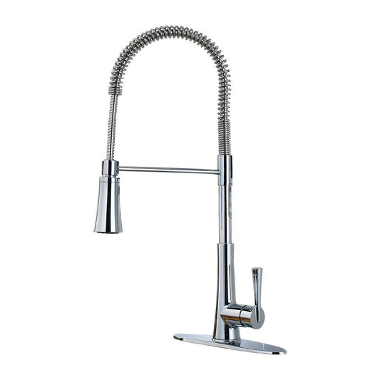Zuri 1-Handle Pull-Down Kitchen Faucet LG529-MCC