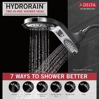 HydroRain 5-Setting Two-In-One Shower Head 58580-PK